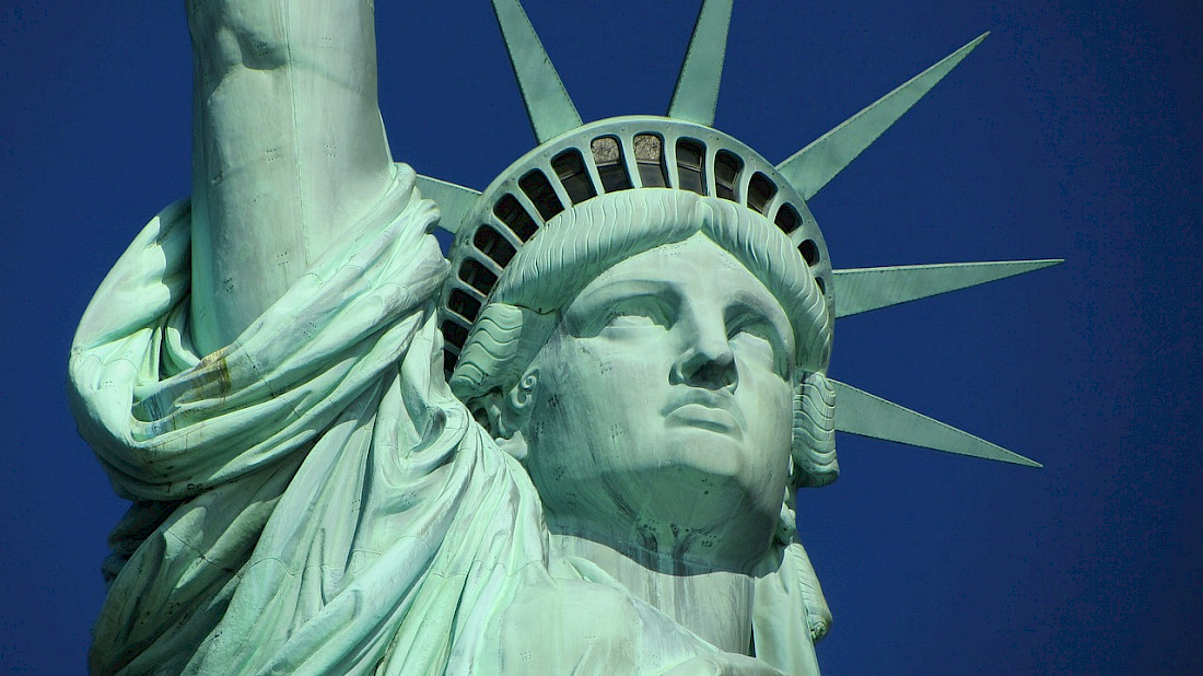 New York City's Statue of Liberty.