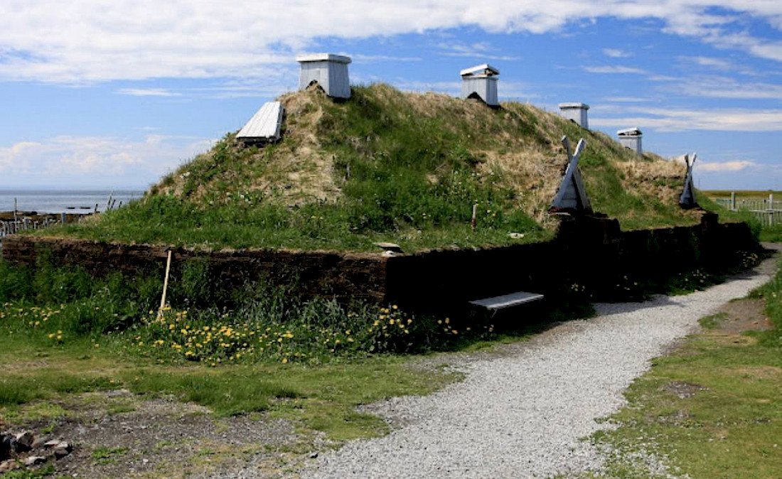 On the Viking Trail - L'Anse aux Meadows National Historic Site.