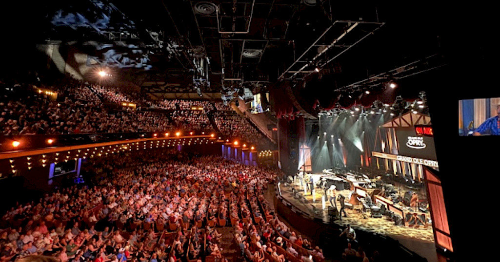 The Grand Ole Opry is a musical extravaganza.