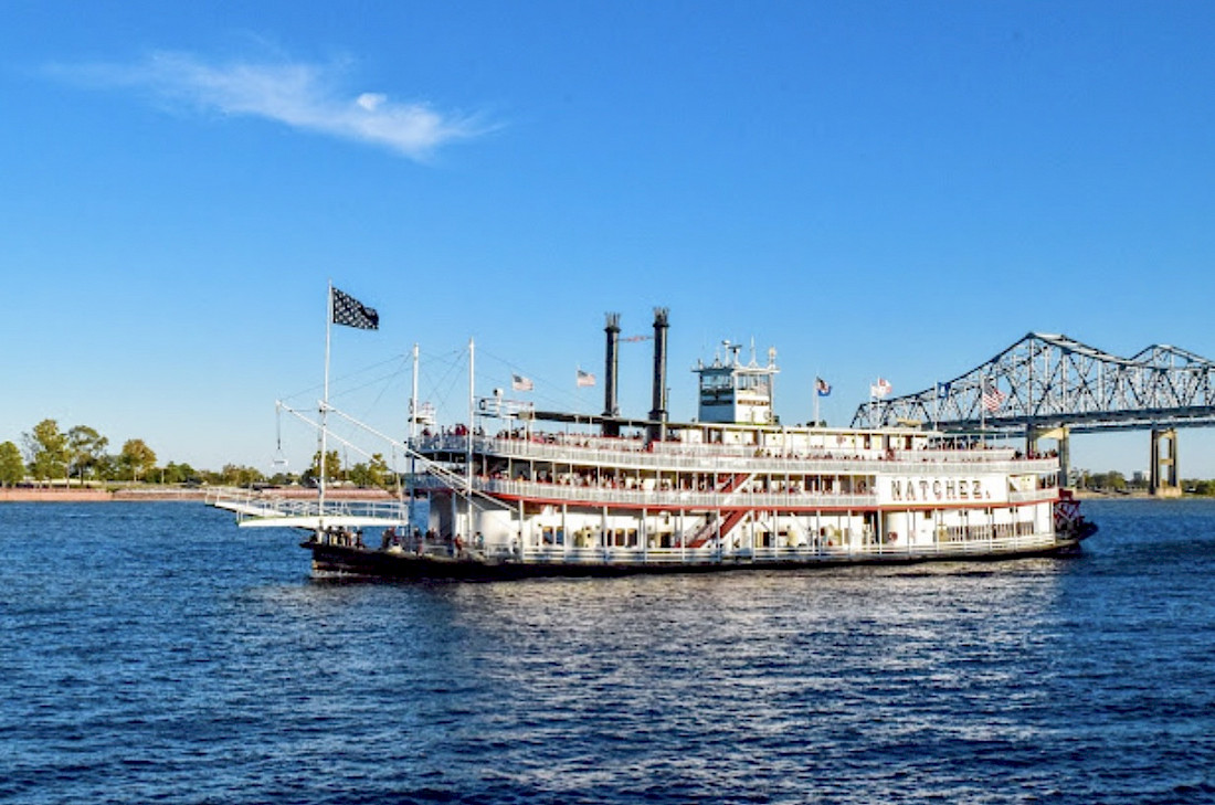 New Orleans is beautiful from the water!