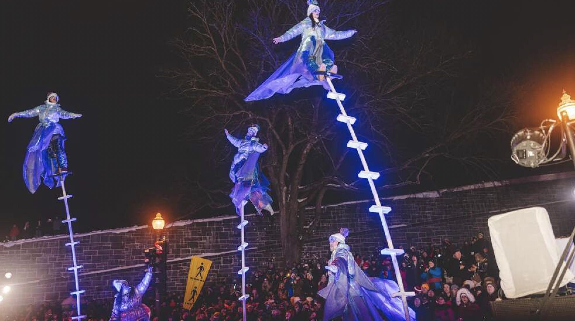 Be dazzled by spectacular performers and floats at the Night Parade.