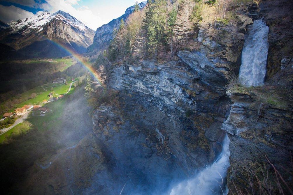 Reichenbach Fall is the location of the final physical altercation between his hero Sherlock Holmes and his greatest foe, the criminal Professor Moriarty.