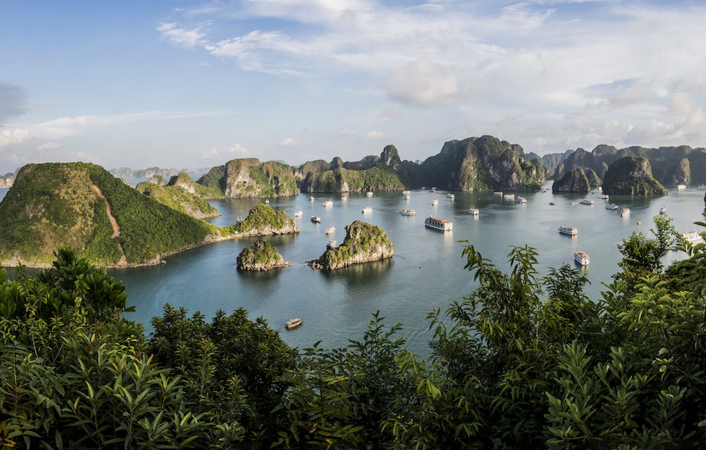 UNESCO World Heritage site, Halong Bay.