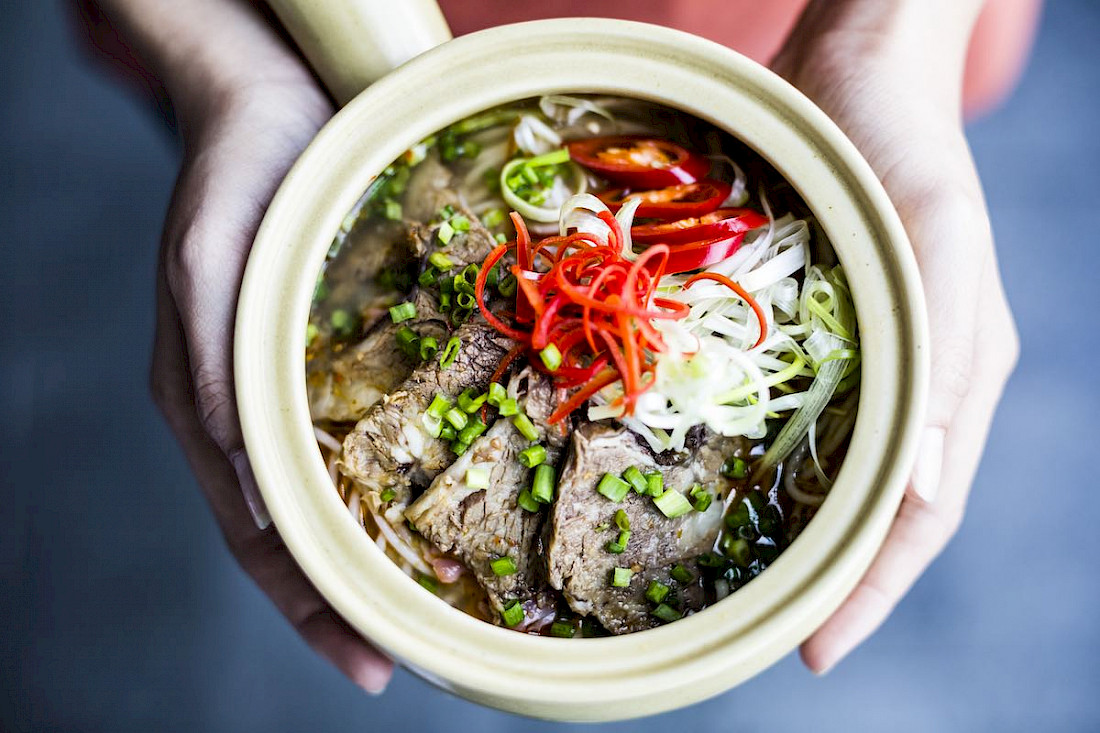 Pho, the national dish of Vietnam.