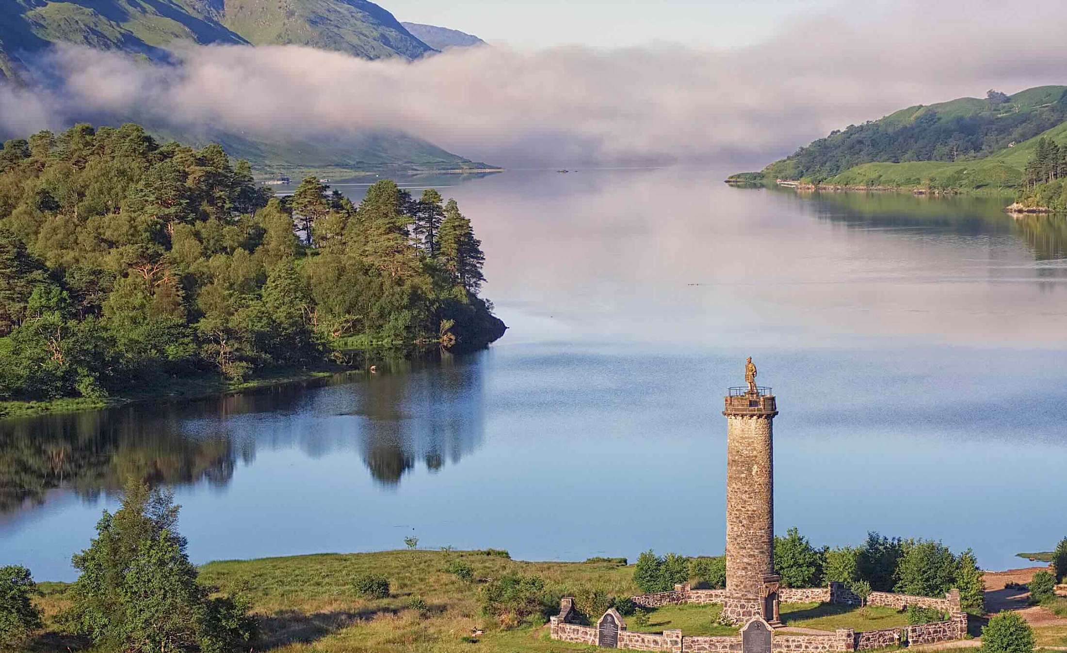 Loch Shiel is known as the Black Lake in they Harry Potter films.