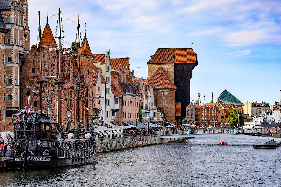 Experience the maritime history of Gdansk and its shipbuilders.